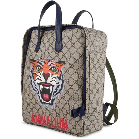 gucci tiger backpack fake|Gucci fanny pack with tiger.